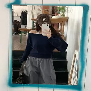 라엘 오프숄더 긴팔 니트 86837 빅사이즈 여성의류