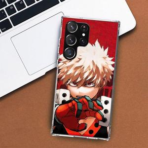 바쿠고 키 MHA 마이 폰 케이스 갤럭시 S25 S24 S23 S22 울트라 S21 플러