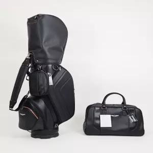 허스키 X 제네시스 프리미엄 남성용 골프백 보스턴백 세트 P