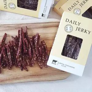 휘육포 데일리 한우 견과 육포 200g