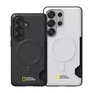 내셔널지오그래픽 갤럭시S26 시리즈 마그네틱 카드 포켓 범퍼 케이스