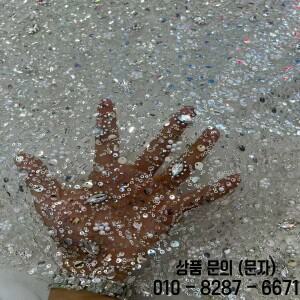 럭셔리 아프리카 신랑 자수 비즈 레이스 원단 고품질 프랑스 스팽글 웨딩 소재 2208