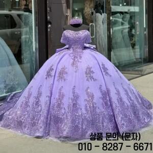 ANGELSBRIDEP 라벤더 빛나는 Quinceanera 드레스와 활 반짝 이는 Vestidos De 15 Anos 생일 파티 댄스 맞춤
