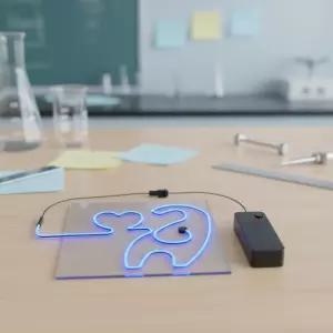 네온사인 보드 만들기 창작용 LED 와이어 무드등 램프 네온 전자회로 아크릴조명 디스플레이