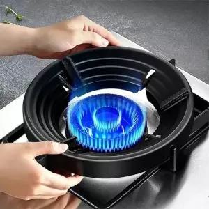 (색상 화구바람막이-블랙)가스버너 캠핑 부르스타 바람차단 가스렌지 바람막이 용품 추천 교체부품