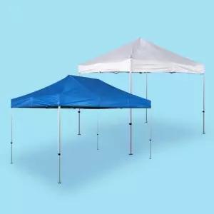 ( )3M 4.5M 방수천막 캐노피 천막 바람막이 스틸 그늘막