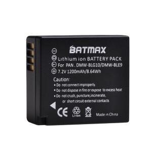 파나소닉 루믹스 DMC GF6 GX7 GF3 GF5(1 팩) 용 고용량 DMW-BLG10 BLG10E BLE9 카메라 배터리