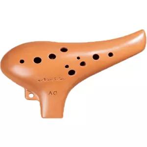 (하나악기) 노블 오카리나 도자기 알토C AC 민무늬 황토색 ac 명품 오카리나