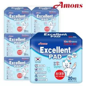 리브하우스 아몬스 초대형 엑설런트 강아지패드 애견패드 120매 841859