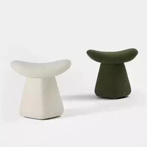 의자 다용도 스툴 럭셔리 북유럽 파우더룸 침실 보조 원목 메이크업 등받이