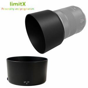 캐논 호환호환 RF 85mm F2 매크로 IS STM 렌즈용 총검 카메라 후드, ET77, EOS R Ra R5C R3 R6 II RP R8 R7