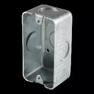 [콩심팥심]전기 철 매입박스 스위치 1개용 44mm 스틸 배관 부속 설비 소방 통신