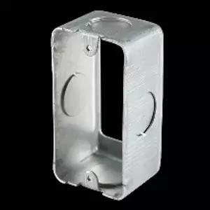 [콩심팥심]전기 철 매입박스 스위치 1개용 75mm 연결 스틸 배관 부속 설비 소방