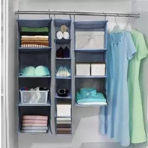 [생활] 패브릭수납함 행잉오거나이저 옷정리함 걸이형 옷장