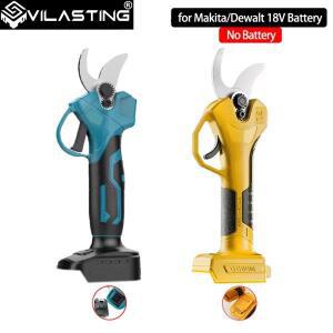 VILASTING 무선 전동 전지가위 정원용 파워툴 프루너 과일나무용 마키타/디월트 18V 배터리 핀