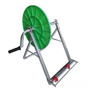 농업용 접이식 호스릴 정리대 줄감기 권취기 거치대