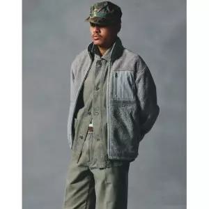 매장정품 HAZZYS 헤지스 [HIS] 세이지 그린 풀집업 플리스 HRJU6E811T1 1181960