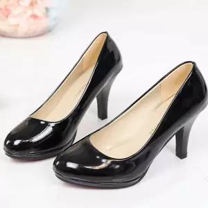 여자 연말 모임 룩 정장 가보시 검정 구두 펌프스 둥근코 봄구두여성슈즈 예쁜구쇼핑몰