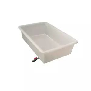 대형 사각다라이 플라스틱 산업용 농업용 물탱크 다라 접이식 대용량 고무통