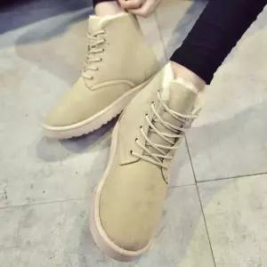 인기상품 여성 플랫 워커 털안감 스타일 캐주얼 패션 댄디룩 [W5553C1_260310]