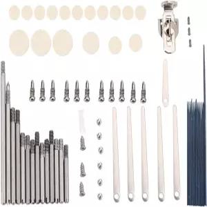 클라리넷 수리 키트 전문 종합 유지보수 도구 음악가를 위한 clar넷 교체 세트 학생 기술자가 매일 응급