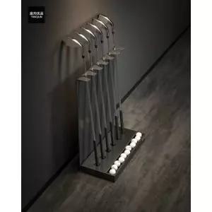 골프채 거치대 골프장 홈) 정리대 홀더(10볼 클럽 6홀 로드 진열대 스탠드