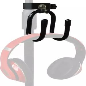 헤드폰 코드 탬버린 등을 위한 YYST 마이크 스탠드 클램프 온 스튜디오 걸이 홀더 후크 랙 - 악기 없음 (1)