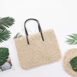 왕골 여름 라탄 가방 데일리 여성 숄더백 바캉스 밀짚
