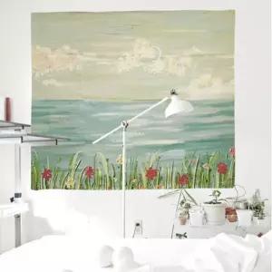 [하프클럽/셀러허브]패브릭 포스터 거실 인테리어 유화 그림 수평선 M