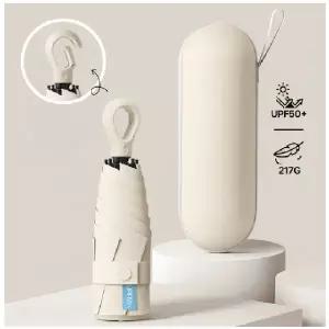 [IS몰] 초경량 우산 양산 양우산 고리형 (케이스 세트) 초미니양우산 5단양우산 휴대용 우양산 미니양산