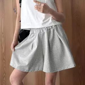 [신상오픈런]여성 여름 핀턱 와이드 밴딩 큐롯 반바지 (33138792)