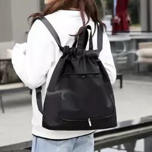 가벼운 백팩 휴대용 장바구니 방수 도시락 가방 접이식 에코백