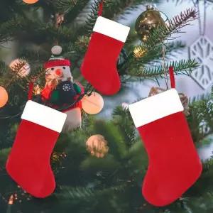 [하프클럽/셀러허브]산타양말 장식 오너먼트 주머니 용품 크리스마스 트리