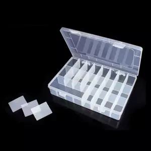 보관함 정리함 사각 클리어 멀티박스 24칸 RD-10025 소품정리함 소품정리