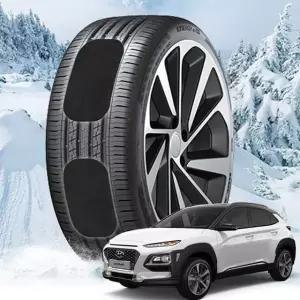 코나 붙이는 스노우체인 스노우캐치 스노우체인 작물체인 우레탄체인