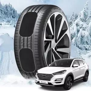 올뉴투싼 붙이는 스노우체인 스노우캐치 스노우체인 작물체인 우레탄체인