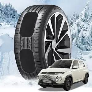 캐스퍼 붙이는 스노우체인 스노우캐치 스노우체인 작물체인 우레탄체인