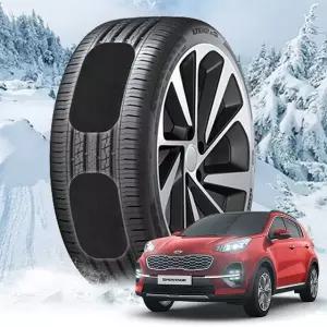 더뉴스포티지R 붙이는 스노우체인 스노우캐치 스노우체인 작물체인