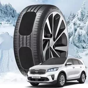 더뉴쏘렌토 붙이는 스노우체인 스노우캐치 스노우체인 작물체인