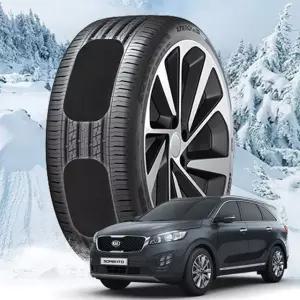 올뉴쏘렌토 붙이는 스노우체인 스노우캐치 스노우체인 작물체인