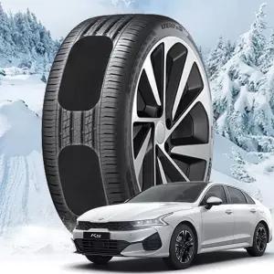 더뉴K5 붙이는 스노우체인 스노우캐치 스노우체인 작물체인 우레탄체인