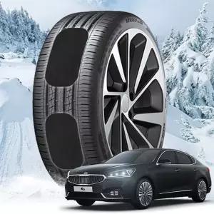 더뉴K7 붙이는 스노우체인 스노우캐치 스노우체인 작물체인 우레탄체인