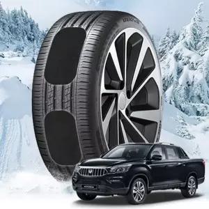 렉스턴스포츠칸 붙이는 스노우체인 스노우캐치 스노우체인 작물체인