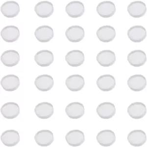 지아유이 직경 9.5mm 트럼펫 실리콘 패드 수리 부품 수도 키 스핏 트롬본 밸브 30개