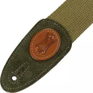 트라이글라이드 조절이 가능한 레비 가죽 시그니처 코튼 시리즈 2인치 기타 스트랩 그린(MSSC8-GRN)