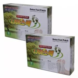 발건강 나이스팩 60포 발바닥 수액시트 힐링건강패치