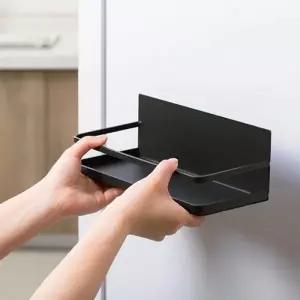 마그네틱 자석 선반 조미료 선반 블랙