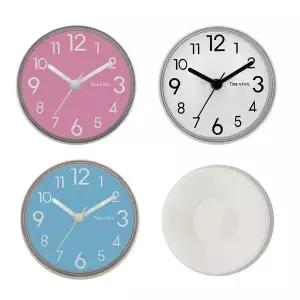 [하프클럽/셀러허브]타임스토리 흡착식 욕실 방수 벽시계