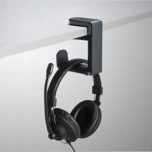 접이식 무타공 헤드셋 거치대