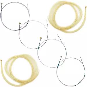 바이올린과 바이올린 활을 위한 현 4/4 풀 세트 소스톤 수트 니켈 도금 볼 헤드 활 머리 2세트 포함